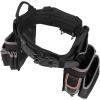 imageKlein Tools 55428 Tradesman Pro Electricians Padded Tool Belt and Tool Pouch Combo for Longwear Comfort and Durability Size LargeMedium