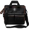 imageKlein Tools 55431 Tool Bag with Molded Bottom Padded Shoulder Strap and Lighted Tool Storage with 31 PocketsLighted Tool Bag