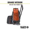 imageKlein Tools 55452RTB Tool Bag Water Resistant Tool Storage Organizer Rolls on Rugged 6Inch Wheels 24 Pockets Load Tested to 200PoundTool Bag
