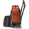 imageKlein Tools 55452RTB Tool Bag Water Resistant Tool Storage Organizer Rolls on Rugged 6Inch Wheels 24 Pockets Load Tested to 200PoundTool Bag