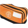 imageKlein Tools 55582 Tool Pouch Zipper Bag Dual Compartments 10Inch x 6Inch Heavy Duty Tool Bag Organizer Multipurpose for Tools to Crafts