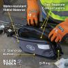 imageKlein Tools 55583 Tool Pouch Zipper Bag Dual Compartments 12Inch x 7Inch Heavy Duty Tool Bag Organizer Multipurpose for Tools to Crafts