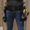 imageKlein Tools 55920 Tool Belt Electrician Tool Belt for use with Modular Pouches from Klein Tools Click Lock Modular System Size XLMedium Tool Belt