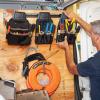 imageKlein Tools 55920 Tool Belt Electrician Tool Belt for use with Modular Pouches from Klein Tools Click Lock Modular System Size XLOne Size