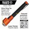 imageKlein Tools 56026R Flashlight and Inspection Penlight with Class 3R Red Laser Pointer GlowinDark LED Great for Jobsite Outdoor Emergency