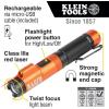 imageKlein Tools 56040 Magnetic LED Flashlight 350 Lumen Rechargeable Flashlight Twist Focus Laser Pointer HandsFree USB Charging Cable for Work and OutdoorFlashlight