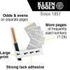 imageKlein Tools 56250 Wire Marker Book for Cable Management Electric Panel Organization Wire Label Stickers Numbered 148
