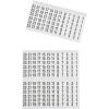 imageKlein Tools 56250 Wire Marker Book for Cable Management Electric Panel Organization Wire Label Stickers Numbered 148