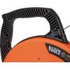 imageKlein Tools 56334 Electrical Fish Tape Steel Wire Puller with Double Loop Tip Optimized Housing and Handle for Heavy Duty Wire Pulls 240FootSteel