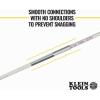 imageKlein Tools 56415 MidFlex Glow Rod Set Fish Rod with Splinter Guard Coating and Stainless Steel Connectors Bullet Nose and Hook Attachments 15Foot6Feet