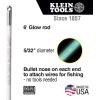 imageKlein Tools 56415 MidFlex Glow Rod Set Fish Rod with Splinter Guard Coating and Stainless Steel Connectors Bullet Nose and Hook Attachments 15Foot6Feet