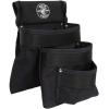 imageKlein Tools 5702 Tool Pouch PowerLine Series Utility Pouch Fits Tool Belts up to 25Inch Strong Rivet Reinforced Stitching 2Pocket3Pocket
