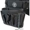 imageKlein Tools 5710L Electricians Padded Tool BeltPouch Combo 27 Pockets 4Piece Large Reinforced Bottom Pouches Heavy Duty Nylon Webbing Double StitchedXL