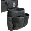 imageKlein Tools 5710L Electricians Padded Tool BeltPouch Combo 27 Pockets 4Piece Large Reinforced Bottom Pouches Heavy Duty Nylon Webbing Double StitchedXL