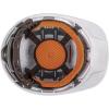 imageKlein Tools 60113RL Hard Hat Rechargeable Headlamp Vented Cap Style Padded SelfWicking OdorResistant Sweatband WhiteHard Hat