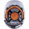 imageKlein Tools 60113RL Hard Hat Rechargeable Headlamp Vented Cap Style Padded SelfWicking OdorResistant Sweatband WhiteHard Hat wEarmuffs