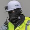 imageKlein Tools 60132 Balaclava Warm Breathable Fleece Wind Proof Hinged Balaclava Face Mask BlackBalaclava