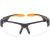 imageKlein Tools 60161 Safety Glasses Professional PPE Protective Eyewear with Semi Frame Scratch Resistant and AntiFog Clear LensClear Lens