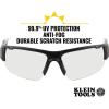 imageKlein Tools 60161 Safety Glasses Professional PPE Protective Eyewear with Semi Frame Scratch Resistant and AntiFog Clear LensClear Lens