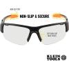 imageKlein Tools 60161 Safety Glasses Professional PPE Protective Eyewear with Semi Frame Scratch Resistant and AntiFog Clear LensClear Lens