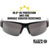 imageKlein Tools 60161 Safety Glasses Professional PPE Protective Eyewear with Semi Frame Scratch Resistant and AntiFog Clear LensGray Lens