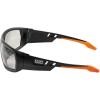 imageKlein Tools 60164 Safety Glasses Professional PPE Protective Eyewear with Full Frame Scratch Resistant and AntiFog Gray LensIndoorOutdoor Lens