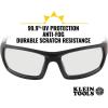 imageKlein Tools 60164 Safety Glasses Professional PPE Protective Eyewear with Full Frame Scratch Resistant and AntiFog Gray LensIndoorOutdoor Lens