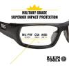 imageKlein Tools 60164 Safety Glasses Professional PPE Protective Eyewear with Full Frame Scratch Resistant and AntiFog Gray LensIndoorOutdoor Lens
