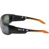 imageKlein Tools 60164 Safety Glasses Professional PPE Protective Eyewear with Full Frame Scratch Resistant and AntiFog Gray LensPolarized Lens
