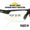imageKlein Tools 60171 Safety Glasses PPE Protective Eyewear with Semi Frame Scratch Resistant and AntiFog Clear Lens 2PackClear Lens