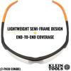 imageKlein Tools 60171 Safety Glasses PPE Protective Eyewear with Semi Frame Scratch Resistant and AntiFog Clear Lens 2PackClearGray Lens