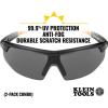 imageKlein Tools 60171 Safety Glasses PPE Protective Eyewear with Semi Frame Scratch Resistant and AntiFog Clear Lens 2PackClearGray Lens
