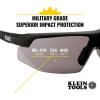 imageKlein Tools 60171 Safety Glasses PPE Protective Eyewear with Semi Frame Scratch Resistant and AntiFog Clear Lens 2PackGray Lens