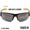 imageKlein Tools 60173 Safety Glasses Pro PPE Protective Eyewear with Semi Frame Scratch Resistant AntiFog Clear and Gray Lens Combo Pack