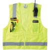 imageKlein Tools 60269 Safety Vest HighVis Reflective Mesh with 8Pockets ML0