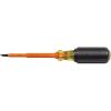 imageKlein Tools 6027INS Flathead Screwdriver Made in USA 516Inch Cabinet Tip Insulated 7Inch Shank4Inch Shank