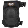imageKlein Tools 60344 Knee Pads Hinged Gel Knee Pads with Slip Resistant Rubber Caps QuickRelease Clips and Adjustable Straps BlackOne Size