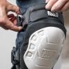 imageKlein Tools 60344 Knee Pads Hinged Gel Knee Pads with Slip Resistant Rubber Caps QuickRelease Clips and Adjustable Straps BlackOne Size