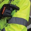 imageKlein Tools 60364 Bomber Jacket HighVisibility Reflective Winter Jacket 220Gram Insulation for Superior Warmth ANSI Compliant Large