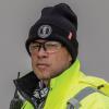imageKlein Tools 60388 Heavy Knit Hat with Wide Cuff Black One Size Fits Most Vintage Patch Logo
