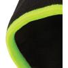 imageKlein Tools 60391 Knit Beanie Thermal Fleece Winter Hat Windproof Fits under Helmets Black with HighVisibility Yellow Band TrimWinter Hat