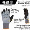 imageKlein Tools 60391 Knit Beanie Thermal Fleece Winter Hat Windproof Fits under Helmets Black with HighVisibility Yellow Band TrimWinter Kit  Large