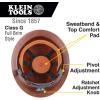 imageKlein Tools 60447 Hard Hat Full Brim Class G KONSTRUCT Series Hard Hat with Rechargeable Headlamp SweatWicking Sweatband Top Pad BrownMedium