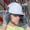 imageKlein Tools 60502 Ear Muffs with Hard Hat Full Brim Attachment 26dB NRR for Construction Manufacturing Maintenance WoodworkingAdjustable