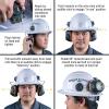 imageKlein Tools 60502 Ear Muffs with Hard Hat Full Brim Attachment 26dB NRR for Construction Manufacturing Maintenance WoodworkingAdjustable