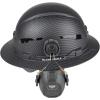 imageKlein Tools 60502 Ear Muffs with Hard Hat Full Brim Attachment 26dB NRR for Construction Manufacturing Maintenance WoodworkingAdjustable