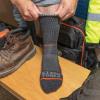 imageKlein Tools 60508 Thermal Socks Merino Wool Performance Winter Socks MidLength with Seamless Toe and Cushioned Foot Bed Large