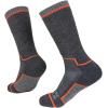 imageKlein Tools 60508 Thermal Socks Merino Wool Performance Winter Socks MidLength with Seamless Toe and Cushioned Foot Bed Large