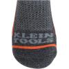 imageKlein Tools 60508 Thermal Socks Merino Wool Performance Winter Socks MidLength with Seamless Toe and Cushioned Foot Bed Large