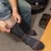 imageKlein Tools 60508 Thermal Socks Merino Wool Performance Winter Socks MidLength with Seamless Toe and Cushioned Foot Bed Large